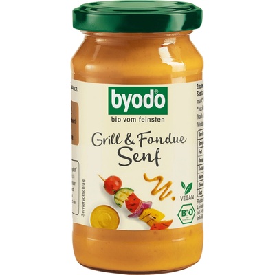 Byodo Grill & Fondue hořčice bio BIO VEGAN 200 ml