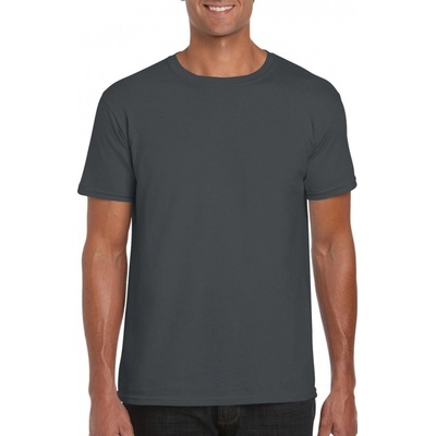 Gildan pánske tričko G64000 charcoal solid