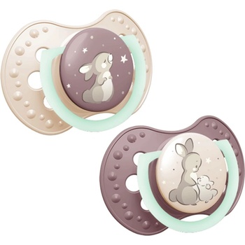 LOVI NIGHT&DAY Girl биберон 0-6 m 2 бр