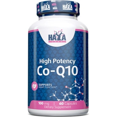 Haya Labs High Potency Co-Q10, 100 mg, 60 капсули, Haya Labs