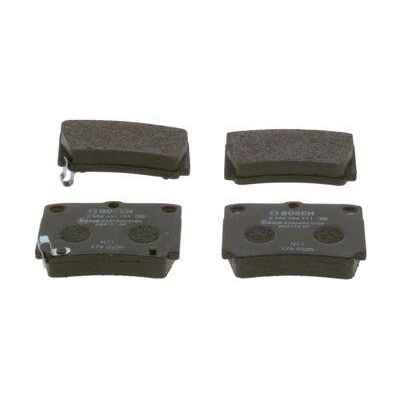 BOSCH Sada brzdových platničiek 0 986 424 711
