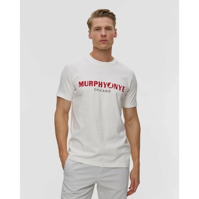 Murphy&nye Tug T-shirt Bílé pánské Tričko