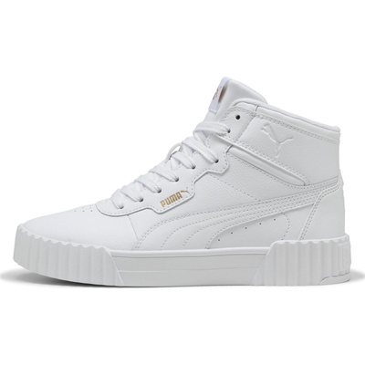 Puma dámska obuv na voľný čas CARINA 3.0 MID biela zlatá