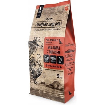 Wiejska Zagroda Hovädzie s morčacím mäsom L 20 kg