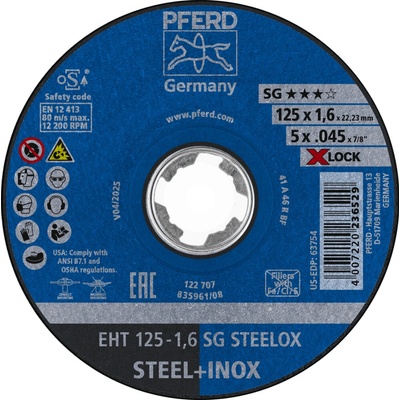Pferd rezací kotúč 125 x 1,6 mm 61341123