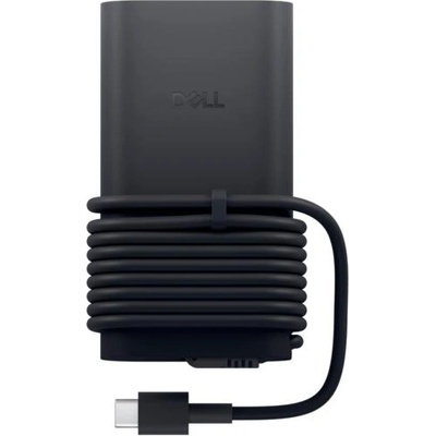 Dell Захранващ адаптер Dell 100W USB-C GaN Ultra Slim 492-BDNM, с UK захранващ кабел (492-BDNM-14)