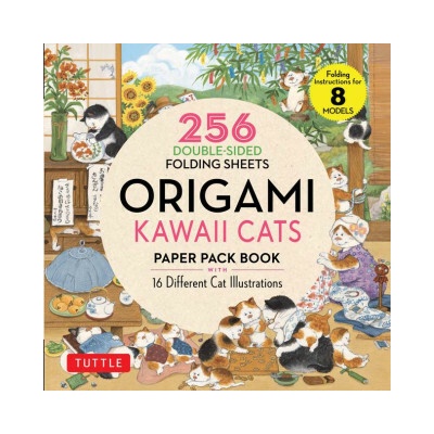 Origami Kawaii Cats Paper Pack Book