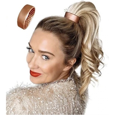 PONY-O Spona na vytváření vysokých culíků - CLASSIC Metallic Obsah: Rose Gold