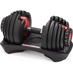 BodyFlex Регулируем Дъмбел от 2.5 - 24кг, с поставка (bf-damb24)