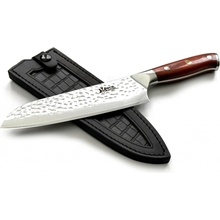 MaceMaker HAILSTORM SANTOKU SanMai Damaškový Kuchyňský nůž 18cm