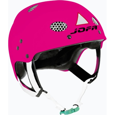 JOFA Детска хокейна каска JOFA 715 LS JR pink/white