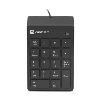 Image 1 of NATEC Клавиатура, Natec Numpad Goby 2 USB Black (NKL-2022)