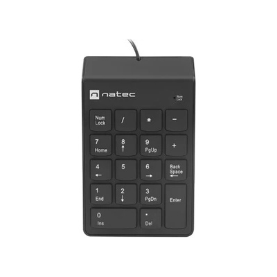 NATEC Клавиатура, Natec Numpad Goby 2 USB Black (NKL-2022)