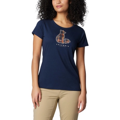 Columbia Dámske tričko Daisy Days™ SS Graphic Tee modré Cordovan Canyo