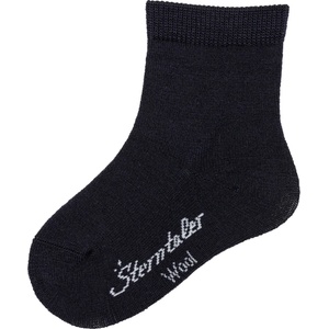 Sterntaler Детски мериносови чорапи Sterntaler Kid's Socks Wool Merino socks - Marine - размер 31-34 (EU) (201-8611-0417)