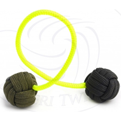 Begleri Twister Predátor Délka stringu: 16 cm, Druh begleri: Čtyřvlákno 550 sklo, Druh stringu: Paracord 550