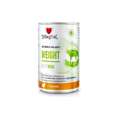 Disugual Disugial Weight за кучета с наднормено тегло, пуйка 400gr