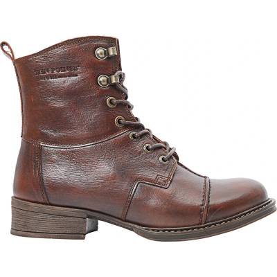 Ten Points Дамски ежедневни боти Ten points Women's Pandora Lace Boots Tanned Leather Casual boots - Rust - размер 42 (EU) (126-0516-0218)