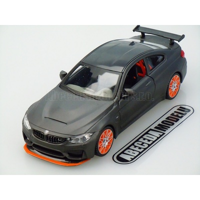 Maisto BMW M4 GTS sivá matná 1:24
