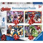 Ravensburger - Puzzle 4in1 Avengers II - 1 - 39 piese