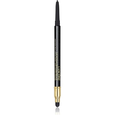 Lancome Le Stylo Waterproof водоустойчив молив за очи в висока пигментация цвят 01 Noir Onyx