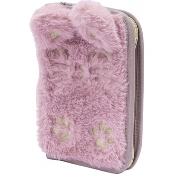 Astra Единичен несесер с аксесоари astrabag Пухкаво коте, ac11, 20 х 14 х 3, 5 см