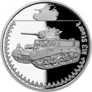 Česká mincovna Stříbrná mince Obrněná technika KV-1 proof1 oz