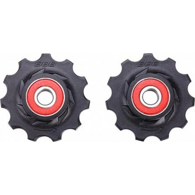 BBB kladky pre prehadzovačku ROLLERBOYS 11T červená/čierna