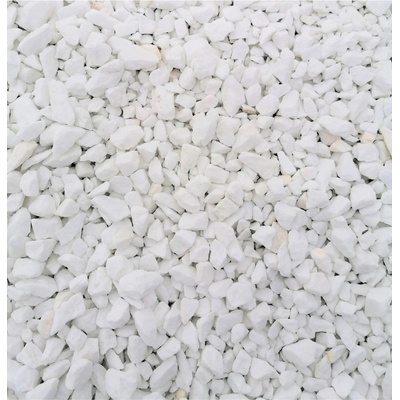 BioVita Biely dekoratívny kameň zrnitosti 8-16 mm 20 kg