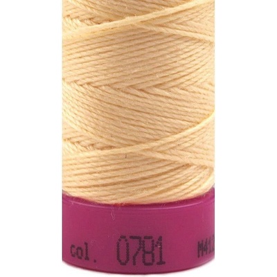 Polyesterové nitě Aspo 30 / riflové návin 30 m, střední, 781 Vanilla