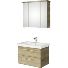 Kúpeľňová zostava Pelipal Sunline 105 Block dub 80 cm SET-107-117