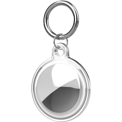 HT pouzdro pro Apple AirTag s karabinou IPX8 transparentní 5907769372346