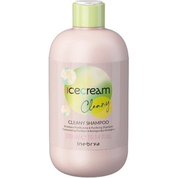 Inebrya Cleany šampon proti lupům pro citlivou pokožku hlavy AntiDandruff Shampoo for Delicate and Impure Scalps 300 ml