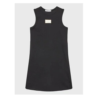 Calvin Klein Jeans Ежедневна рокля IG0IG01972 Черен Regular Fit (IG0IG01972)