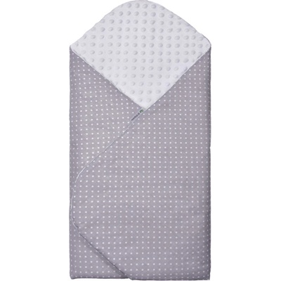 T Tomi zavinovačka Minky grey little dots