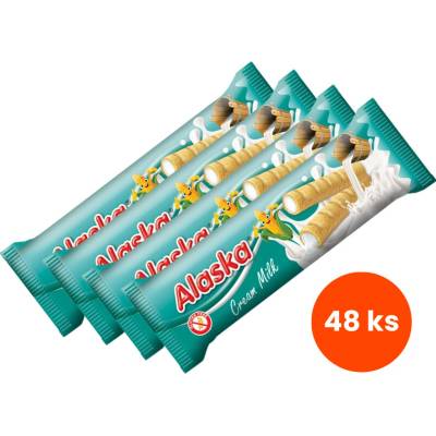 Alaska Kukuričné trubičky s mliečnou náplňou 48 x 18 g
