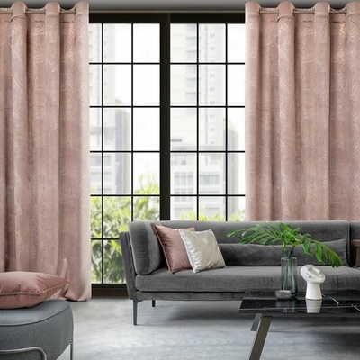 EUROFIRANY Zatemňujúci záves GOJA 140x250cm ružový