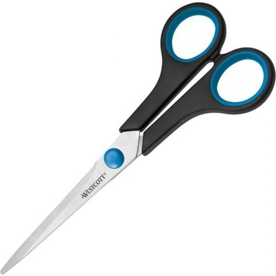 Nožnice Westcott Easy Grip 18cm modro-čierne