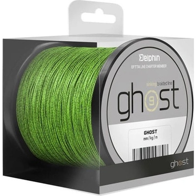 Delphin šnúra GHOST 4+1 green 600m 0,23mm 30lb