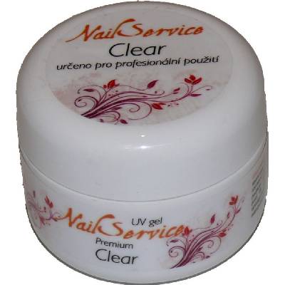 UV GEL CLEAR Jednofázový NailService Velikost: 50 ml