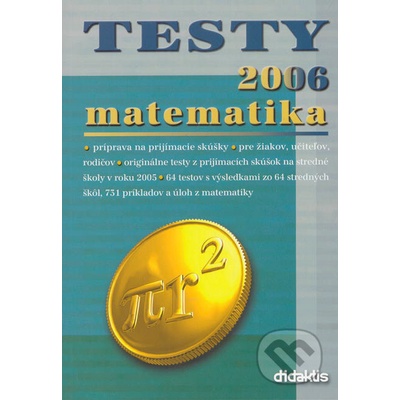 Testy 2006 matematika Ján Tarábek
