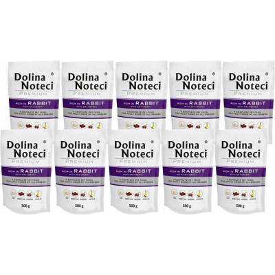 Dolina Noteci Králík Premium s brusinkami 10 x 150 g