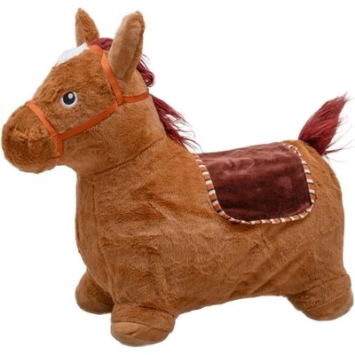 Baby Mix Плюшено подскачащо конче със звук Baby Mix кафяво