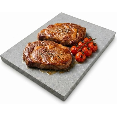 Kameny.cz Grilovací kámen 40x30 cm lávový Vyberte si variantu: Grilovací kámen – Zboží Dáma