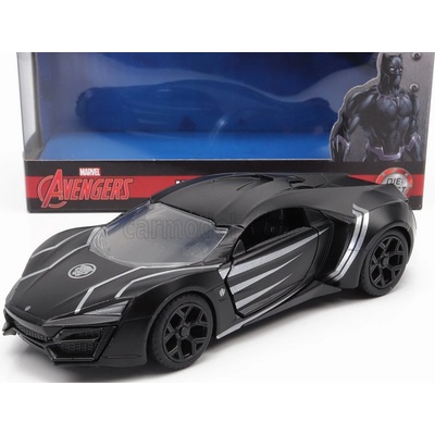 Jada Lykan Hypersport 2017 Black Panther Matt Black 1:32