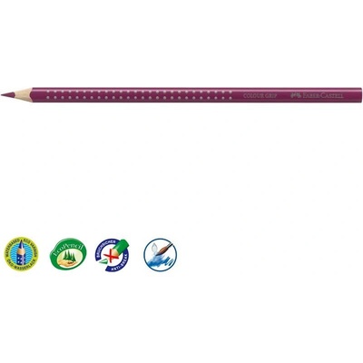 Faber-Castell Цветен молив FABER-CASTELL Grip 2001 триъгълен магента 112433 (112433)