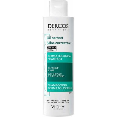Vichy Dercos šampón pre rýchlo sa mastiace vlasy Shampooing Traitant Sébo Correcteur 200 ml