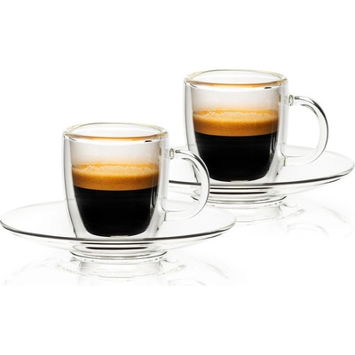 4home Termo sklenice Ristretto Hot&Cool 2 x 50 ml
