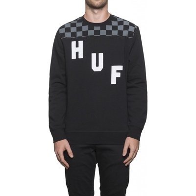 HuF black OUT Crew black