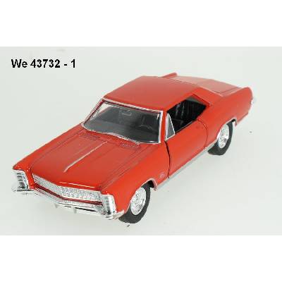 Welly Buick Riviera Gran Sport red code 43732 modely aut 1:34